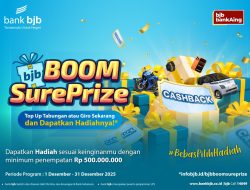 bank bjb Ajak Nasabah Tutup Tahun 2025 Dengan bjb Boom SurePrize
