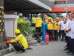 22 Tahun Mangkrak, Pramono Bongkar Tiang Monorel Kawasan Kuningan