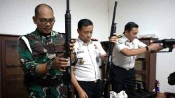 Jamin Keselamatan Personel, Rutan Kelas 1 Depok Lakukan Perawatan Rutin Senpi