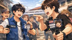 Hendak Konfirmasi Kasus Arisan, Seorang Wartawan ‘Diusir’ Oknum Konten Kreator