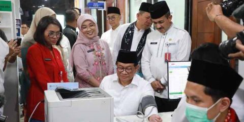 Pramono Harapkan Puskesmas Kebayoran Lama Jadi Percontohan Layanan Fasilitas Kesehatan